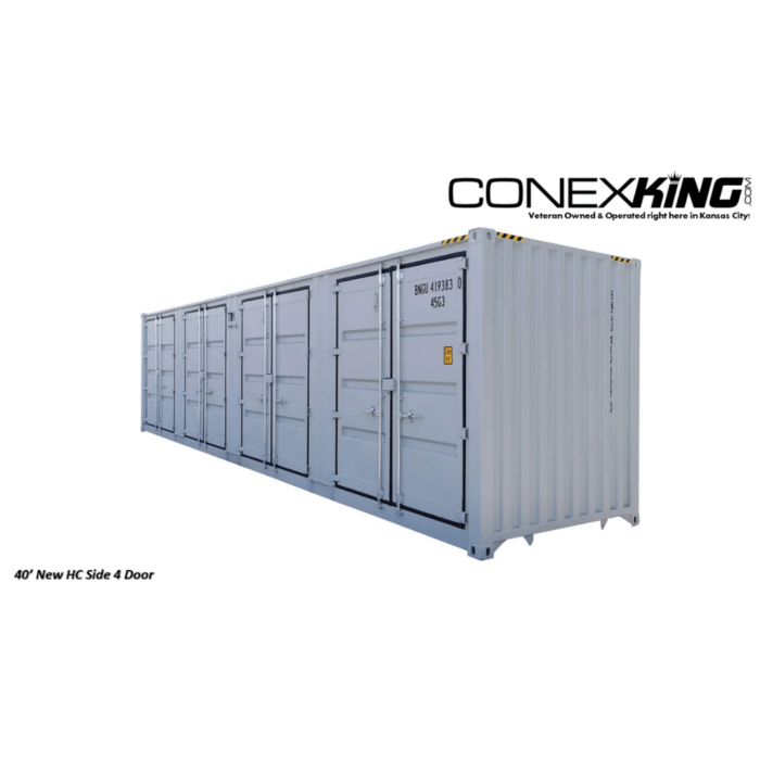 40' High Cube with Side doors