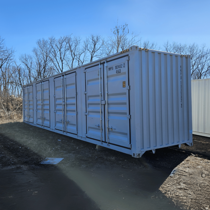 40' High Cube with Side doors